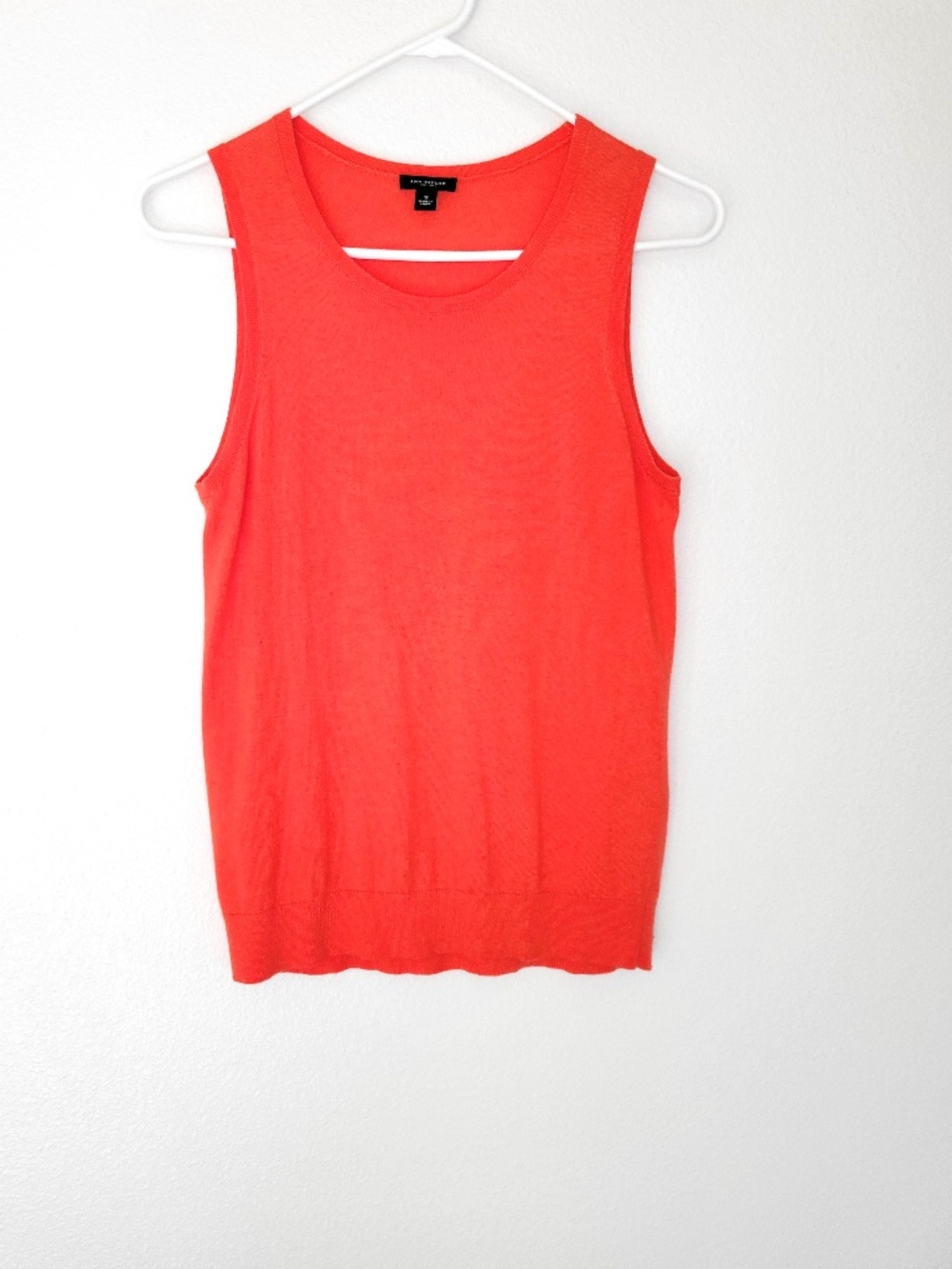 Ann Taylor Knit Cashmere Blend Tank